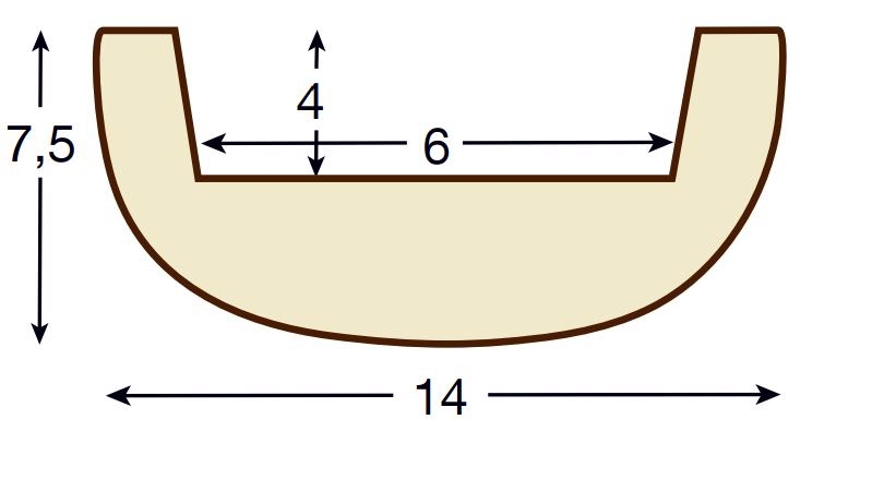 Cosca Viga de poliuretano – Vigas decorativas (DB120-6 – roble antracita  120 x 120 mm) réplica fiel de la estructura de madera, estable y muy ligero  –